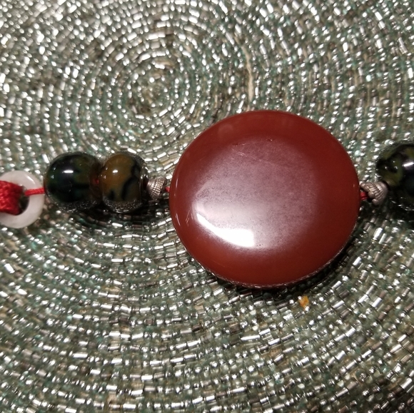 Carnelian stone key chain. - Picture 6 of 7